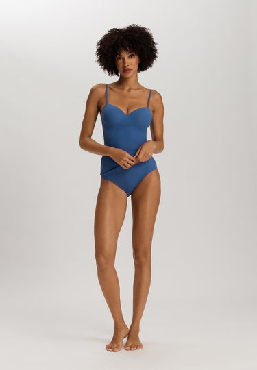 Allure Hi Cut Brief | Washed Blue 71457-3031